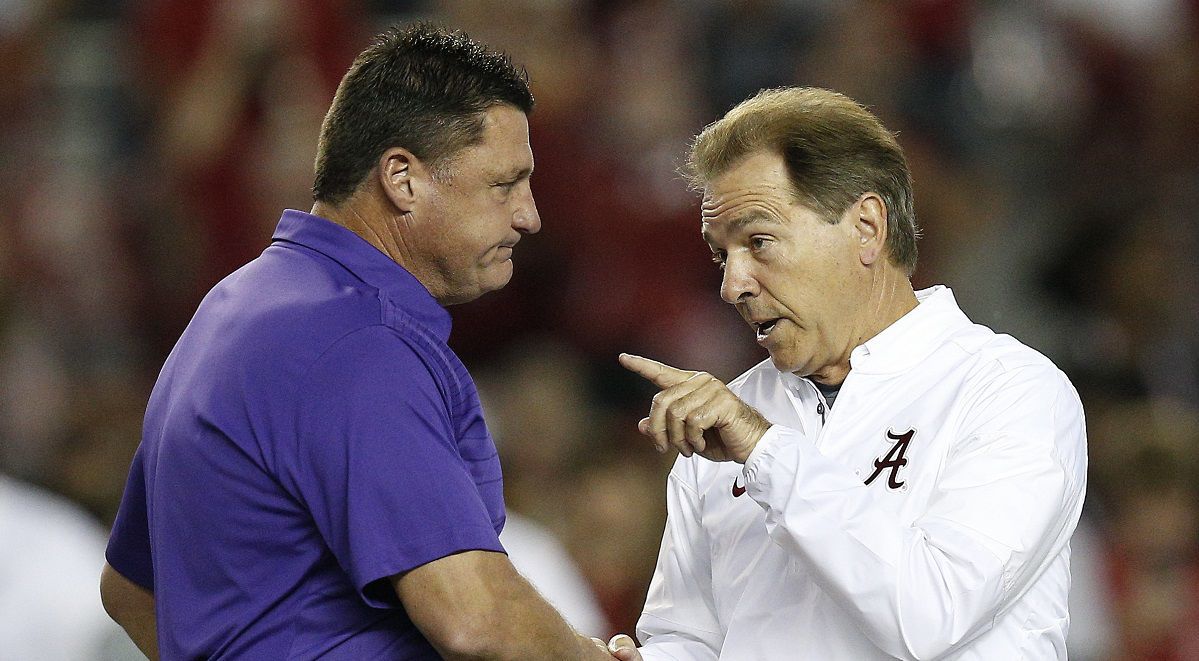 LSU at Alabama (continued):